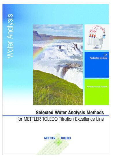 Application Guide to Selected Water Analysis Methods 
