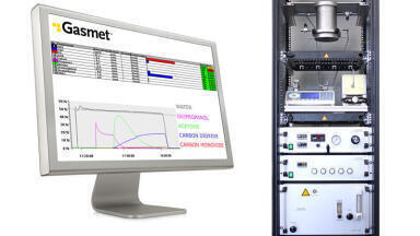 Unique gas analyser characterises pollution eating paints