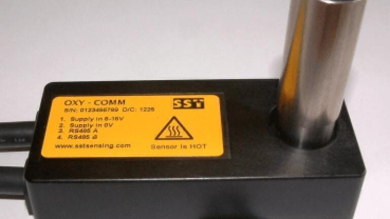 Networkable Oxygen Sensor for Depleted and Elevated O2 Levels  
