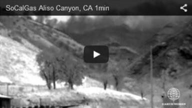 IR Video Shows Massive Californian Gas Leak