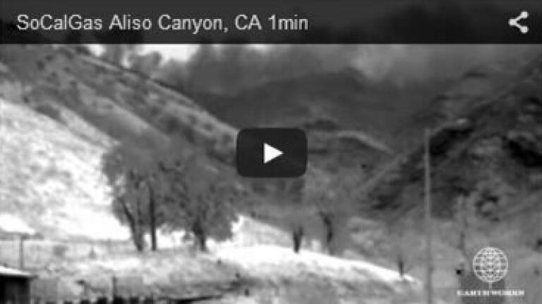 IR Video Shows Massive Californian Gas Leak
