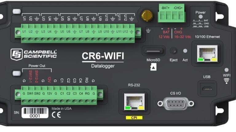 Datalogger Now with Integrated WiFi Option