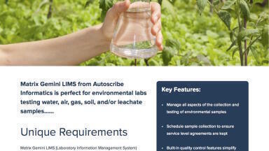 New Guide on LIMS for Environmental Laboratories