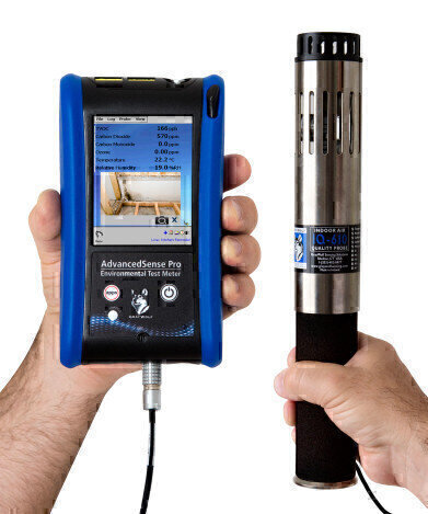 Portable Air Quality Data Collection Meter Plus
