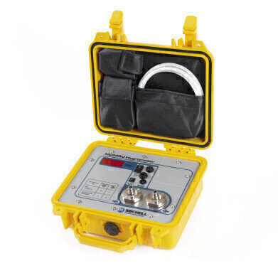 Portable Hygrometer with NEMA 6 Protective Case for Use in Heavily Contaminated Areas
