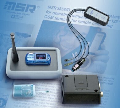 Record Measured Data Using a Wireless Mini Logger and Monitor this Data Globally
