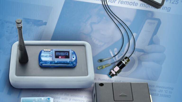 Record Measured Data Using a Wireless Mini Logger and Monitor this Data Globally
