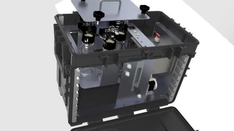 New Portable Syn-Biogas Pre-Treatment Unit