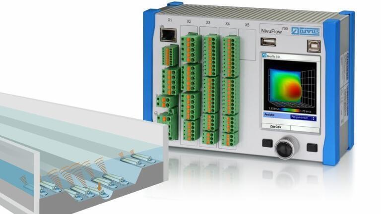 3 Flow Measurement Sites with one Transmitter