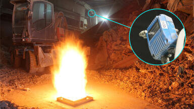 Optical Flame Detectors Protect Waste Recycling Facility