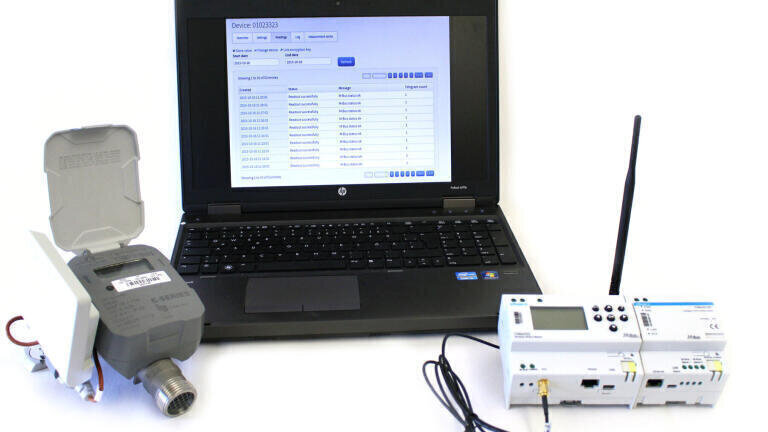 Electronic Water Meters Data Transfer and Communication Capabilities for Accounting Settlement Systems