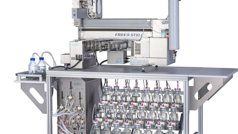 Parallel and Automatic SPE Processing of Large Volume Water Samples