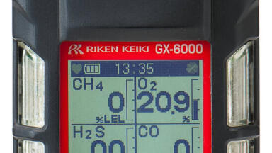 Hand-Held Gas Detector for up to 6 Gases