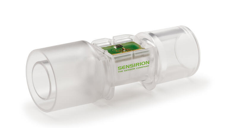 Single-Use Flow Sensor for Proximal Measurements in Ventilation