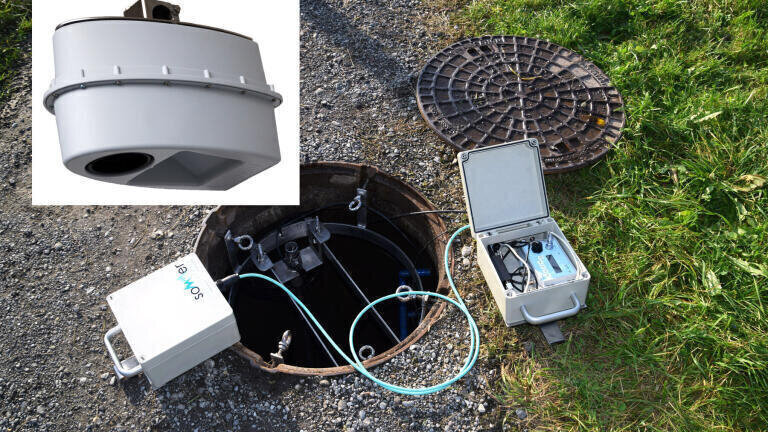 Mobile, Stand-alone Solution for Flow Rate Monitoring in Sewer Manholes