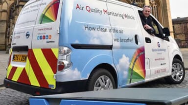 "Smogmobile" on Display at UK's Leading Air Quality Show