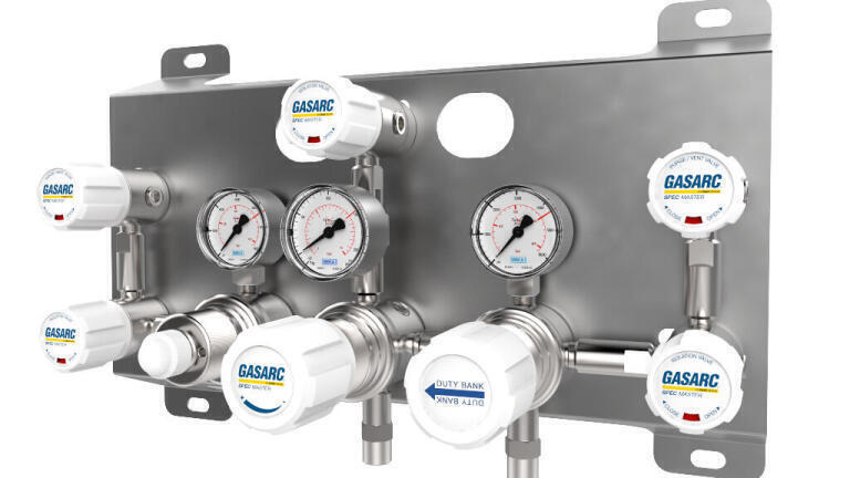 Gas Control Panel for Applications Requiring Constant Supply and Uninterrupted Pressure