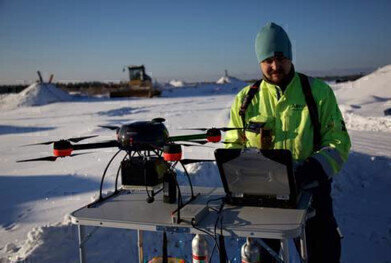 Finnish Cleantech Startup Aeromon Revolutionises Emissions Mapping Through Drone-Mounted Sensors