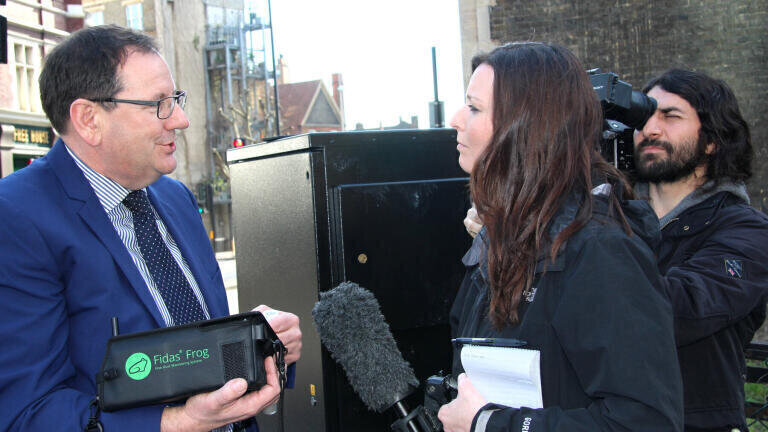 Technology supports Air Quality News Stories