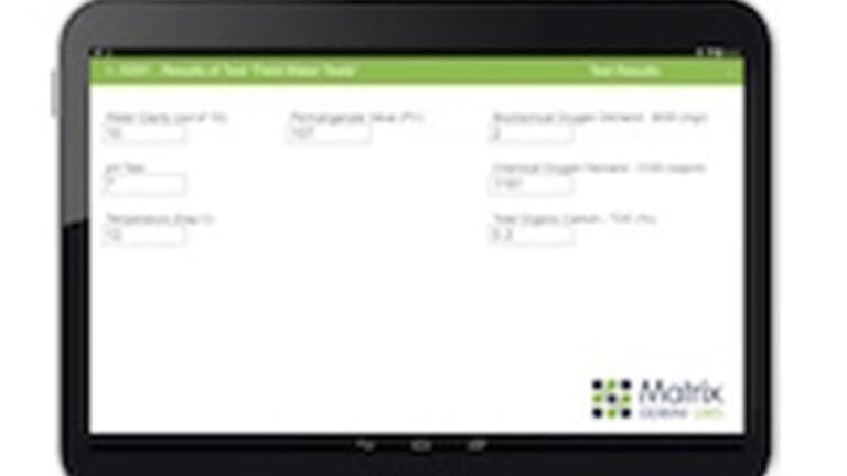 New Field Analytics System For Matrix Gemini LIMS Extends Use To The Field 