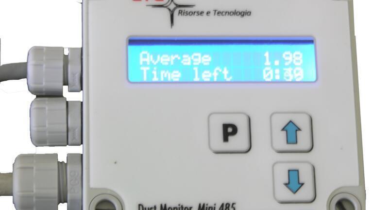 Sensitive Triboelectric Dust Monitor       