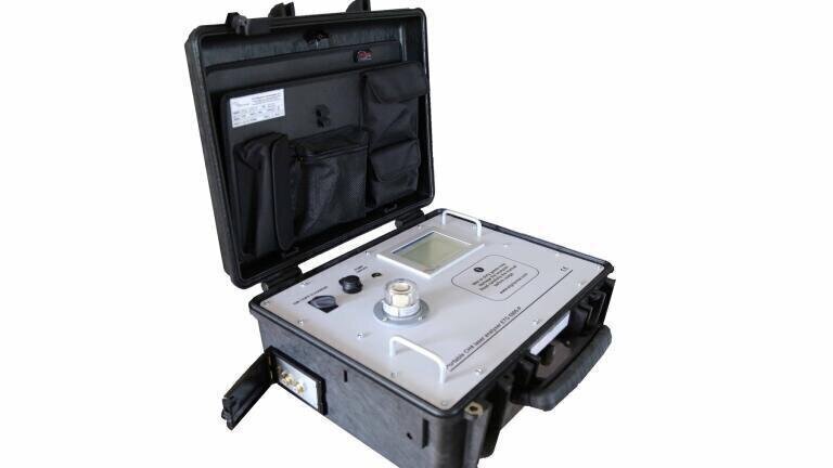 Portable Laser Gas Detector for Landfill Monitoring