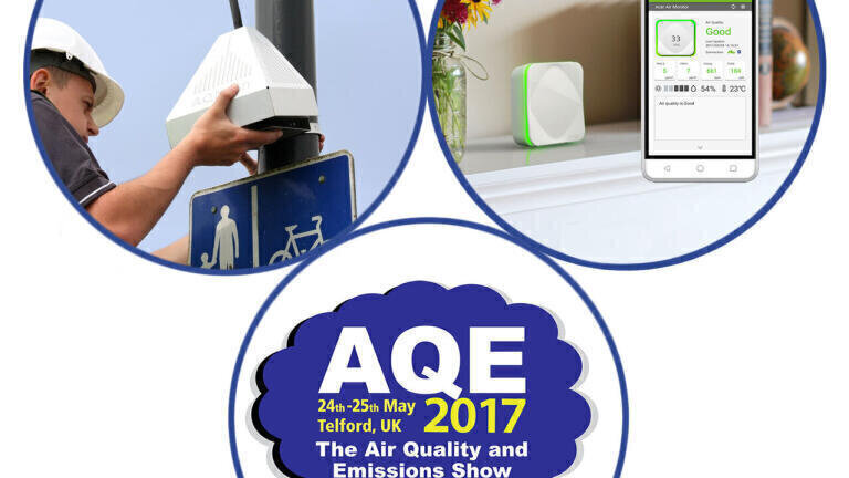 Win Air Quality Monitors at AQE 2017