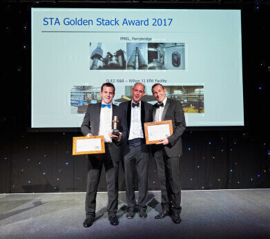 A1-CBISS CEMS Site Scoops STA’s Golden Stack Award