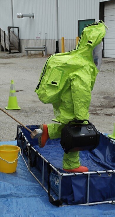 Portable GC/MS for Chemical Hazard Identification