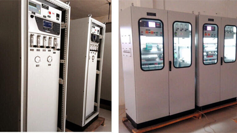Analyser Instrument Co. Pvt. Ltd., Kota and Fives Pillard. CEM Stand No. 43 & 44.