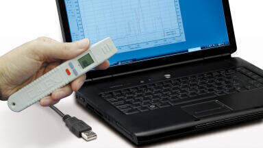 New Handheld Infrared Thermometer with USB Interface