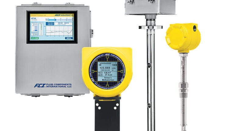 New Multipoint Thermal Flow Meters Improve Air/Gas Flow Measurement in Large Diameter Pipes, Stacks & Ducts