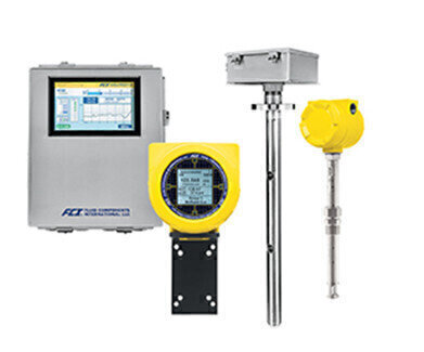 New FCI Multipoint Thermal Flow Meters Improve Air/Gas Flow Measurement in Large Diameter Pipes, Stacks & Ducts
