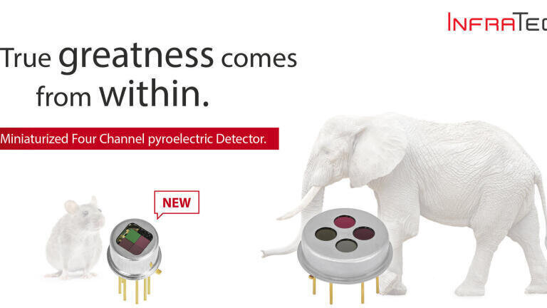 The latest development from InfraTec is extending the family of miniaturised multi channel detectors by benefits of current mode