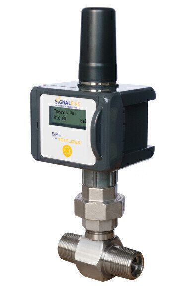 Intrinsically Safe, Wireless Flow Totaliser from SignalFire Provides Field Display of Flow Rates and Totals from Flow Meters