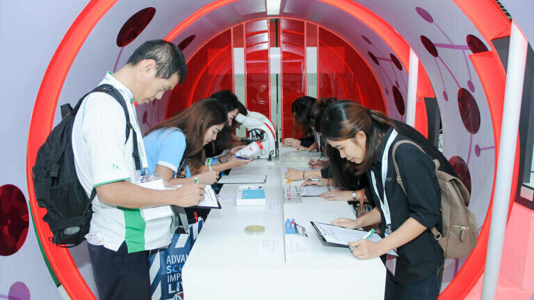 Visitors were able to participate in a number of interesting hands on activities.