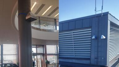 Swedish car dealership compares air quality indoor and outdoor with AQMesh