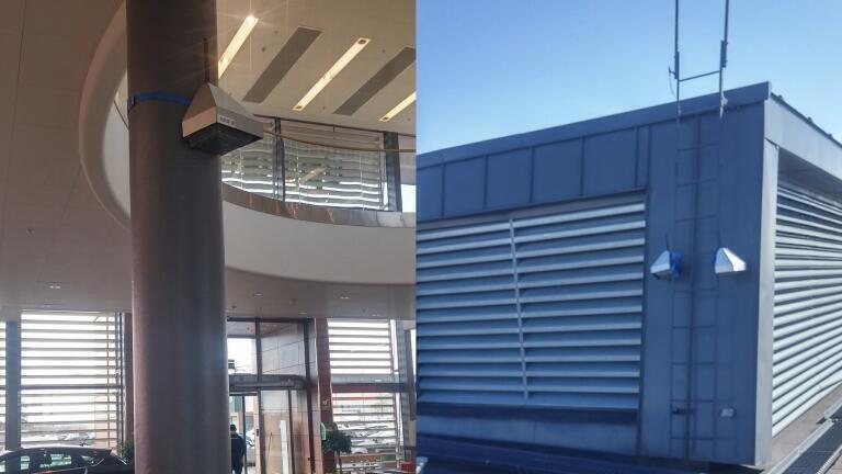 Swedish car dealership compares air quality indoor and outdoor with AQMesh