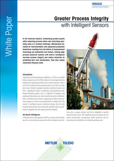 Greater Process Integrity with Intelligent Sensors
