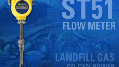 Landfill Gas Flow Meter Overcomes Wet And Dirty Gas Conditions