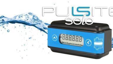 The Pulsite Solo is a Low Cost, Battery Powered Rate and Total Flow Indicator.  