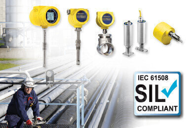 SIL Compliant Thermal Flow Meters and Switches for Safety Instrumented Systems