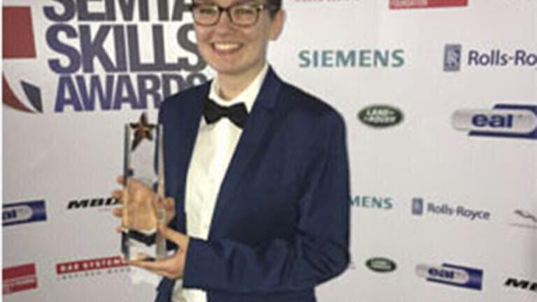 a1-cbiss' Mary Sheriff Wins National Apprentice Award