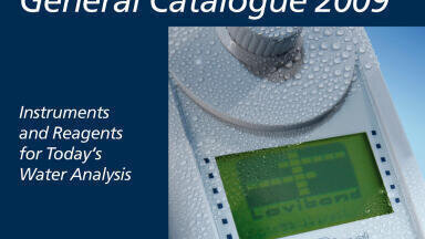 New Water Analysis Catalogue 2009