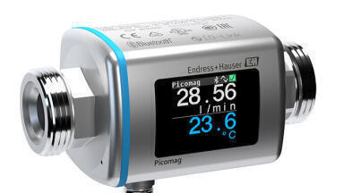 New Smart plug-and-play Flowmeter That Measures and Monitors Flow and Temperature of Conductive Liquids.