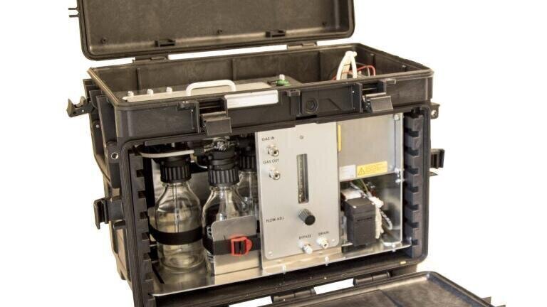 ETG portable syn-biogas pre-treatment unit