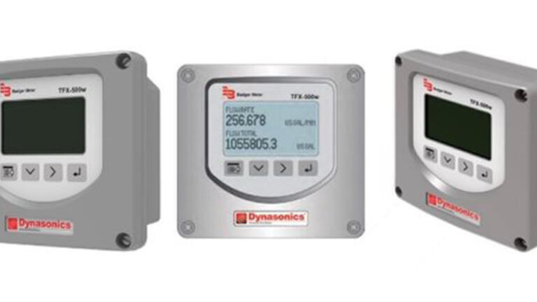 New ultrasonic clamp-on flow meter