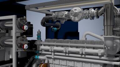 Thermal mass flow meters for syngas