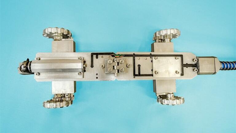 Advanced remote operated vehicle for pressurised water, wastewater, and Industrial pipeline monitoring