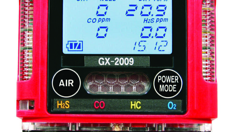 The smallest and lightest 4-gas portable multi gas detector in the world